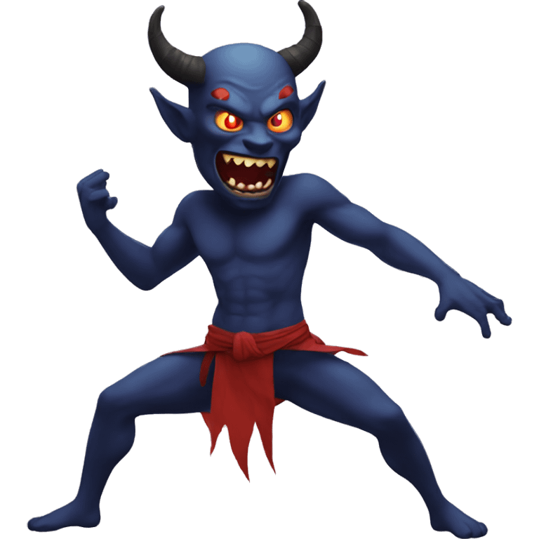 dancing demon emoji