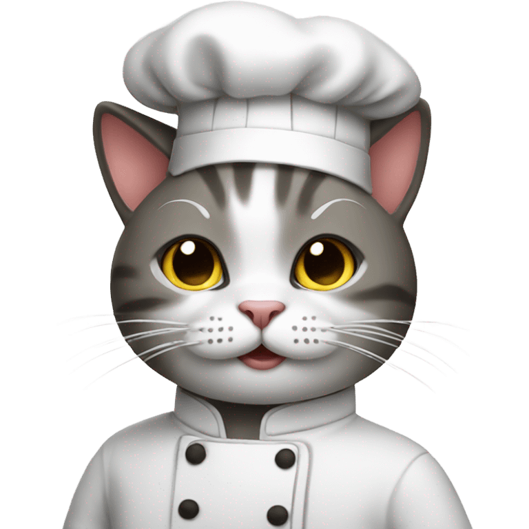 Cat chef  emoji