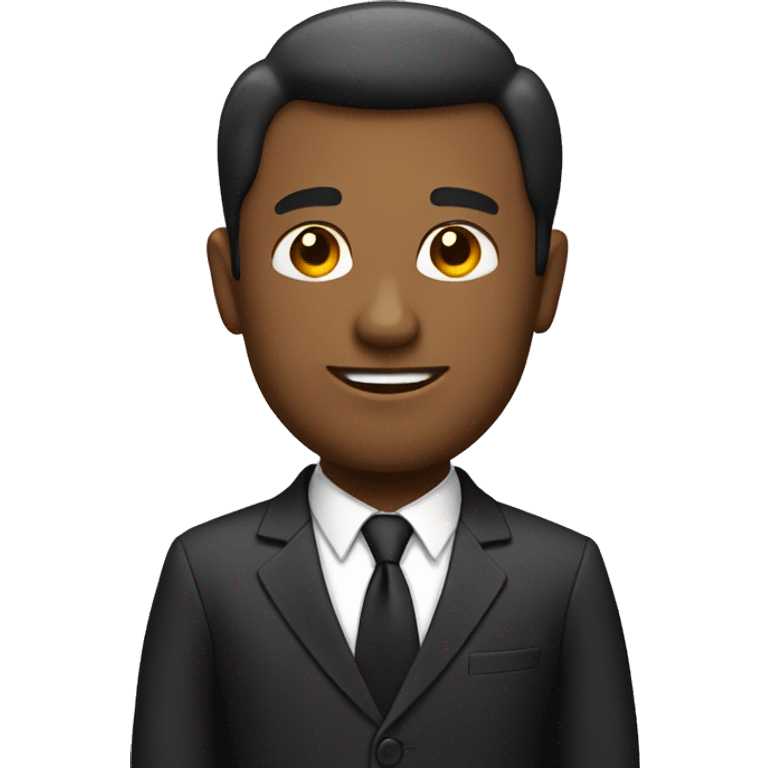 Man in a business suit emoji