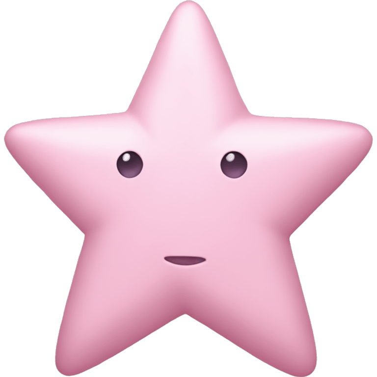 pastel pink star emoji