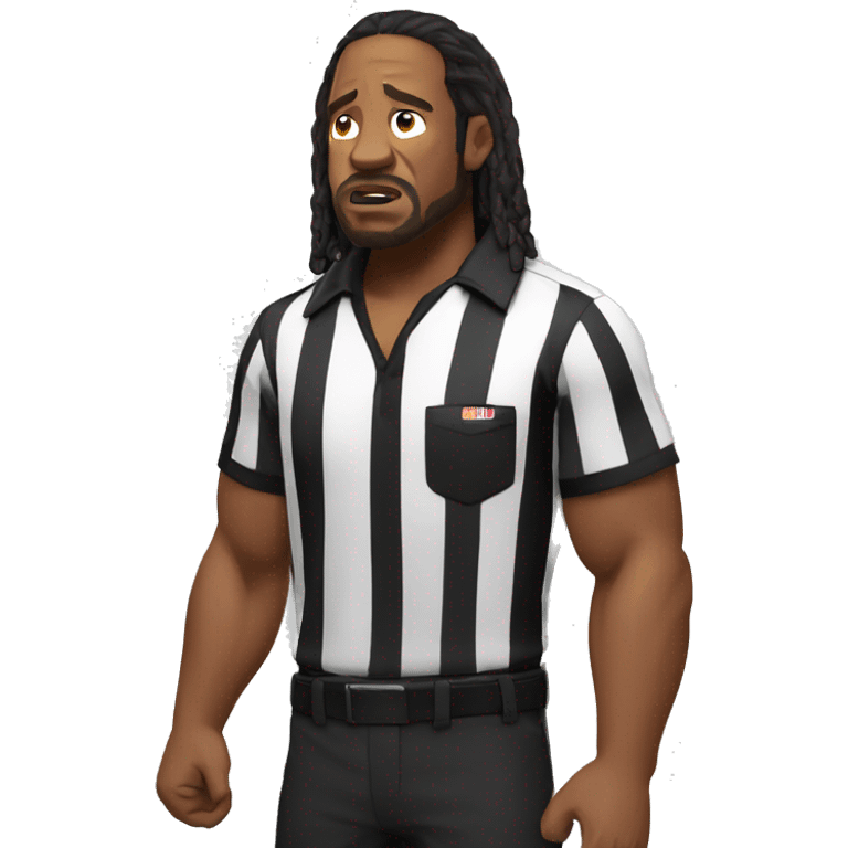 ufc referee herb dean shrugging his shoulders emoji