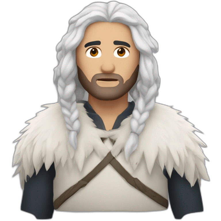 John snow Indian pose emoji