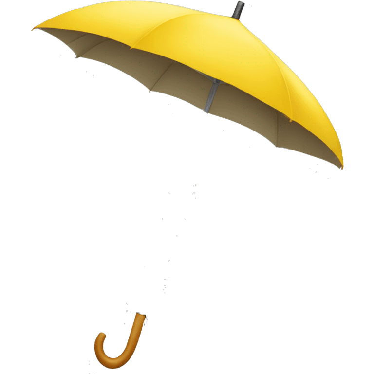 Yellow umbrella emoji