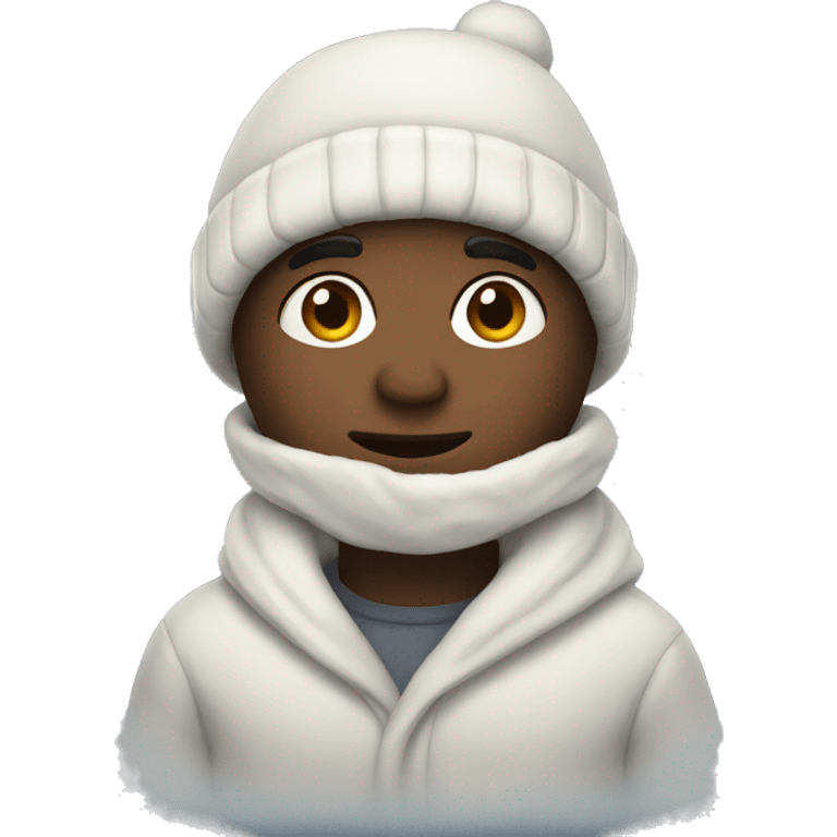 Winter cozy emoji