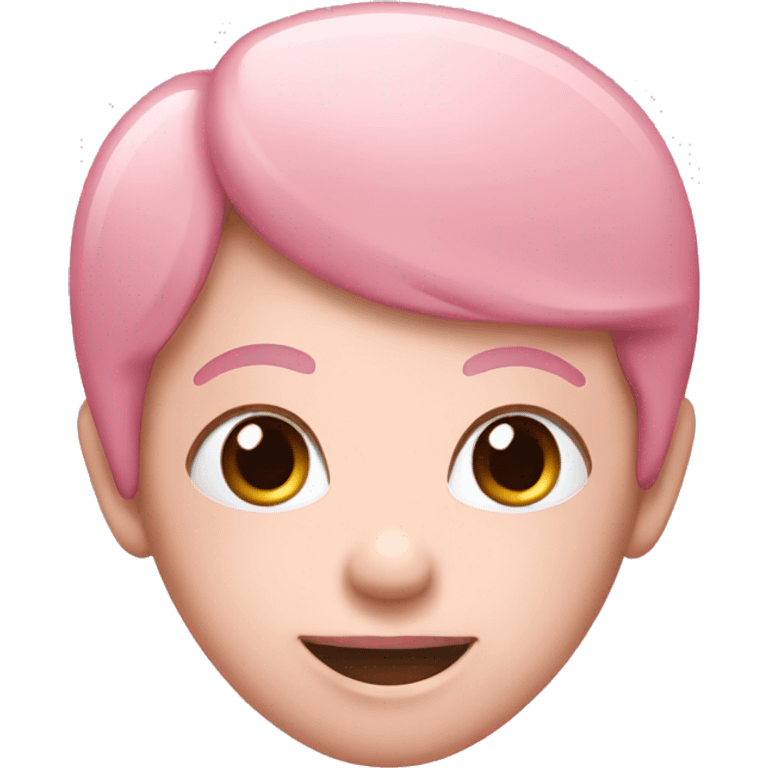 Heart in colour "bay pink" emoji