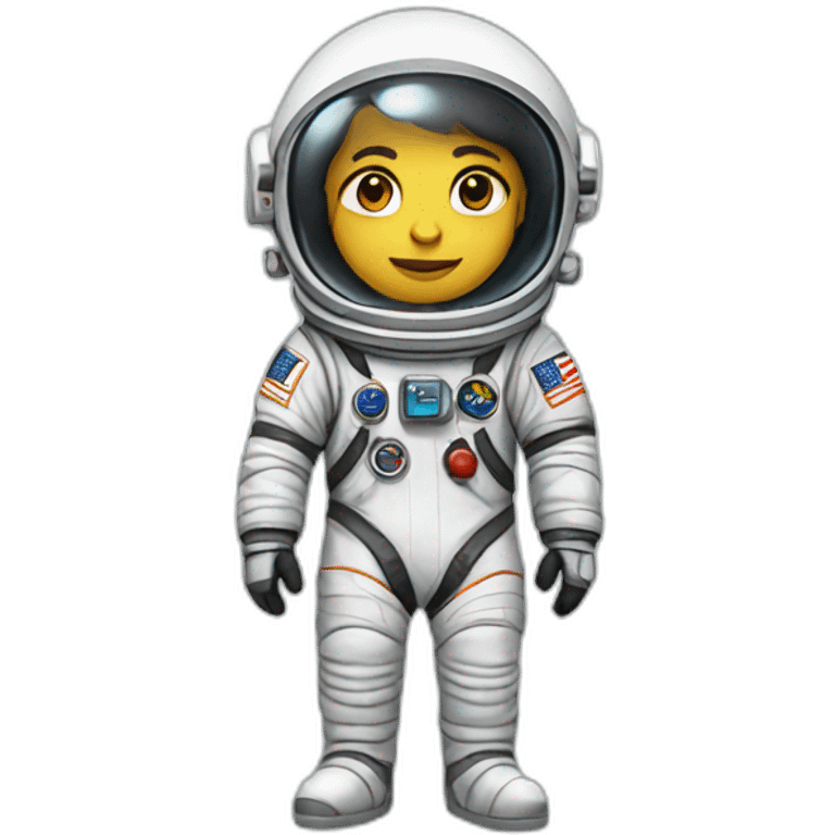 Astronaut in the future emoji