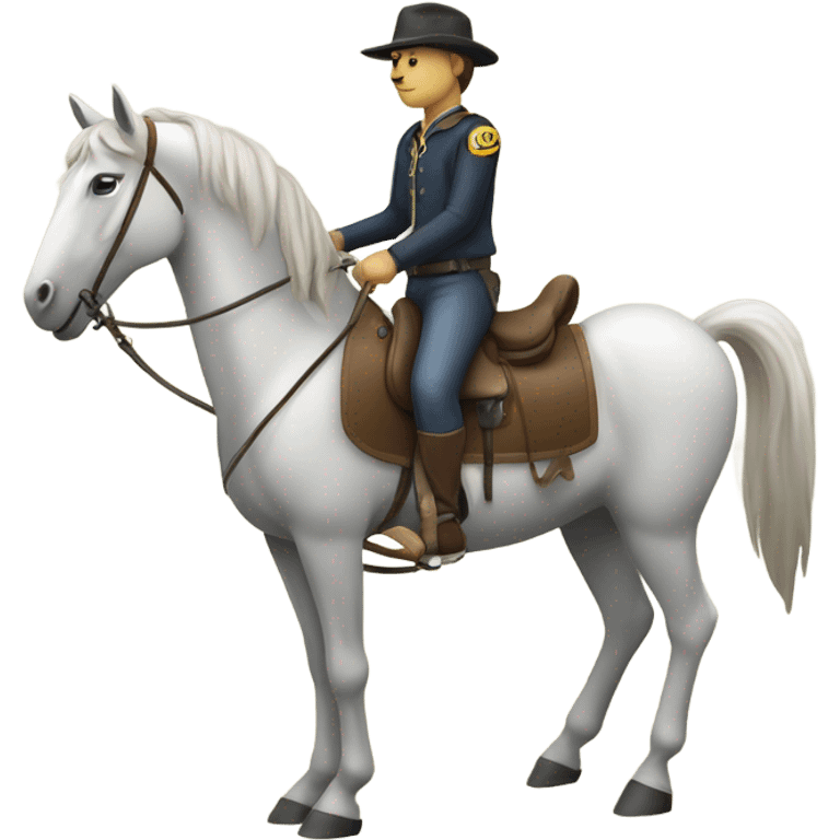 Riding horse emoji