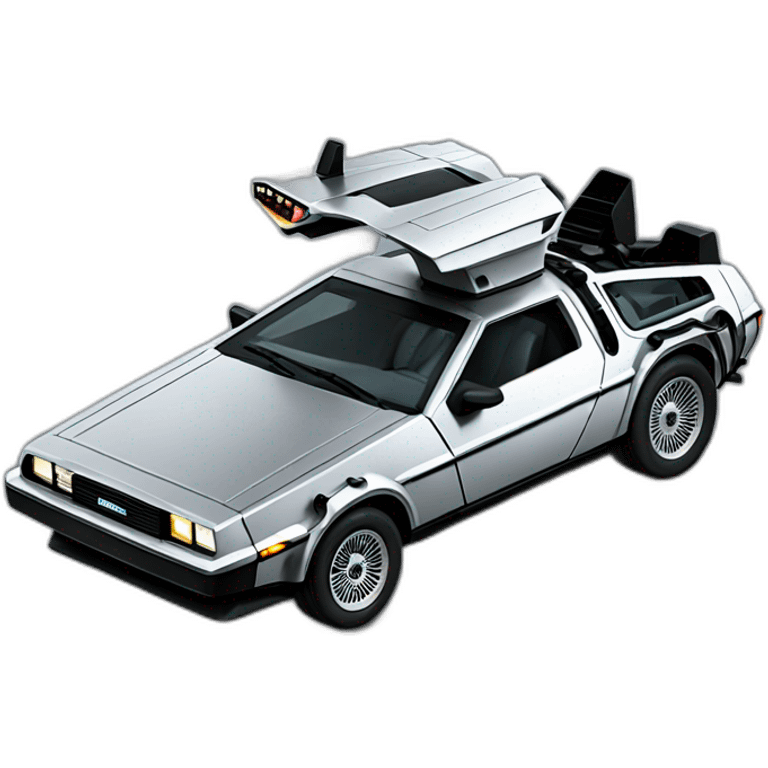 Delorean emoji