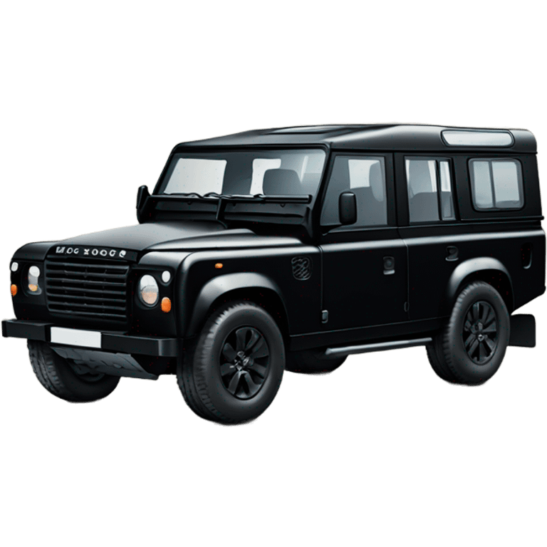 new land rover black emoji