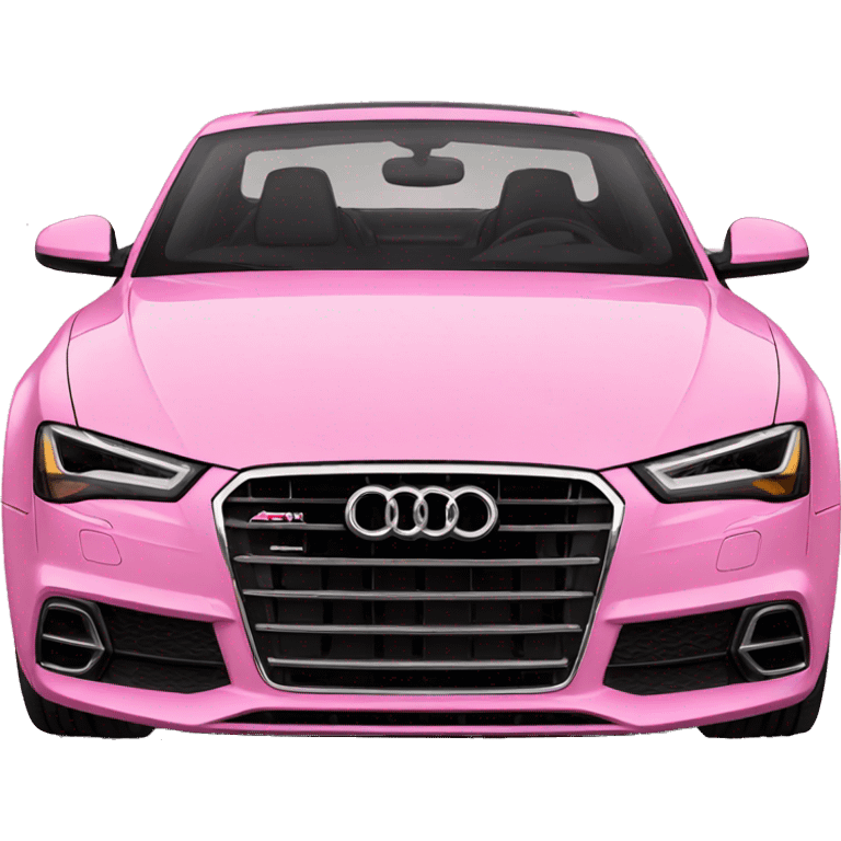 Pink audi emoji