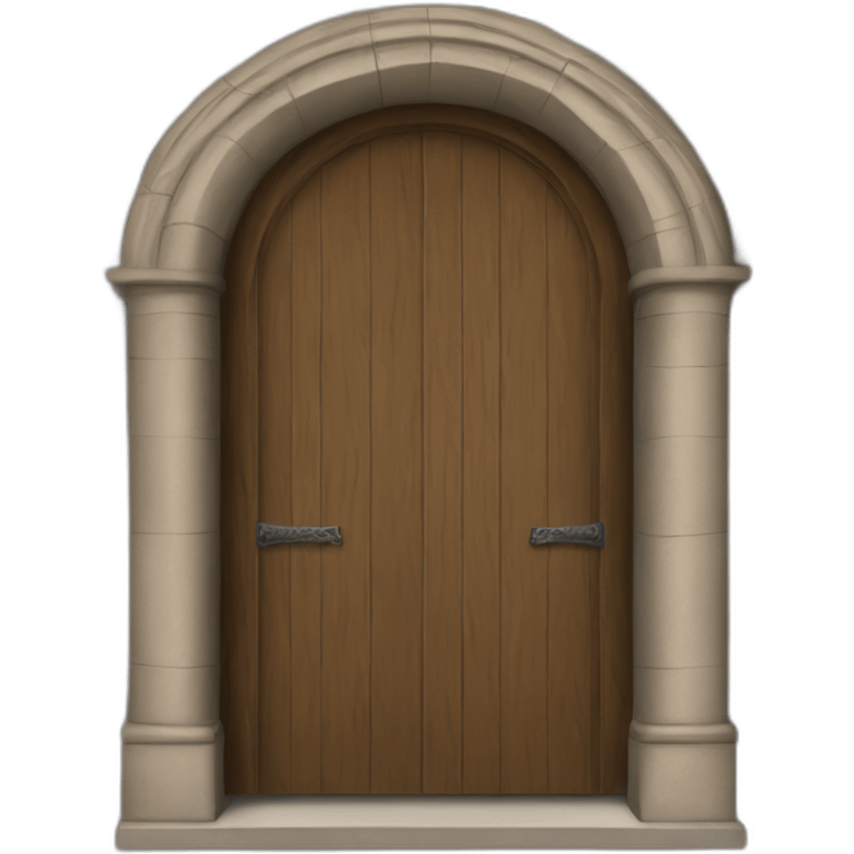 Tudor opening two doors emoji