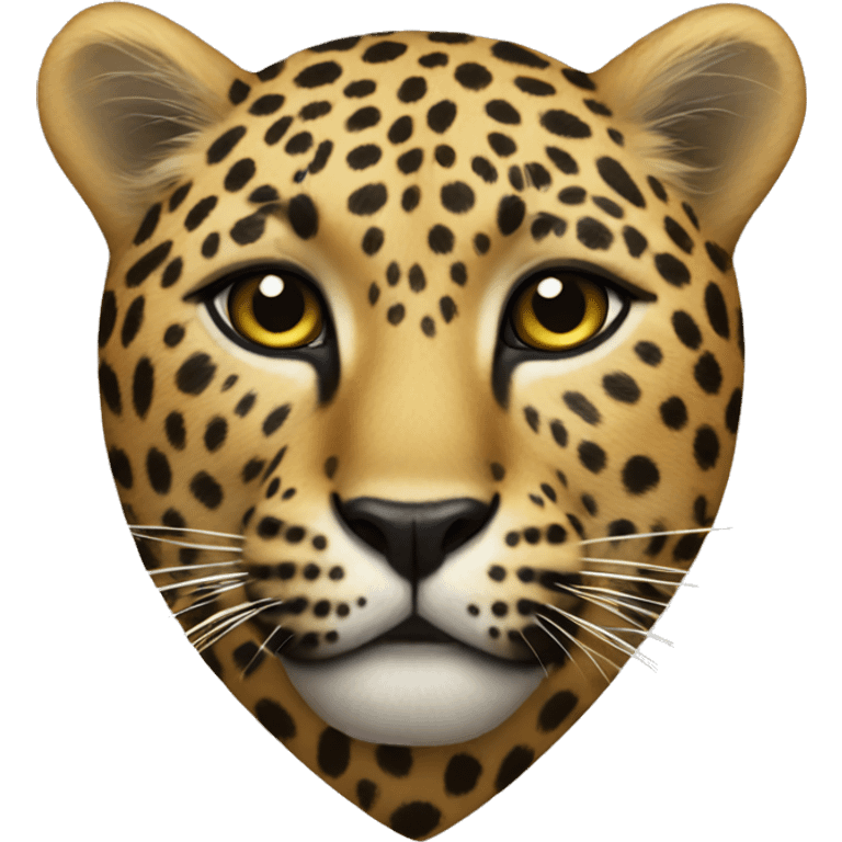 leopard heart emoji