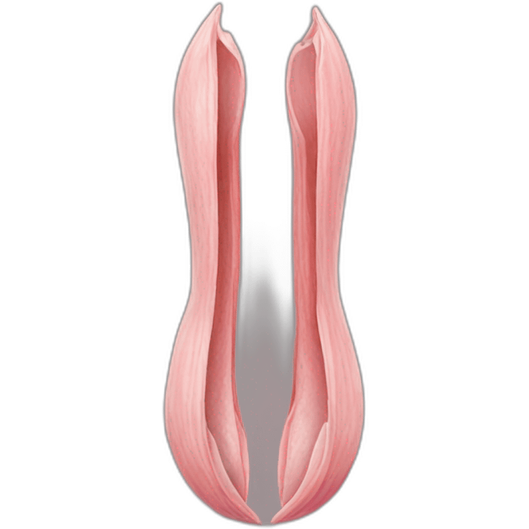 Labia majora drawing emoji