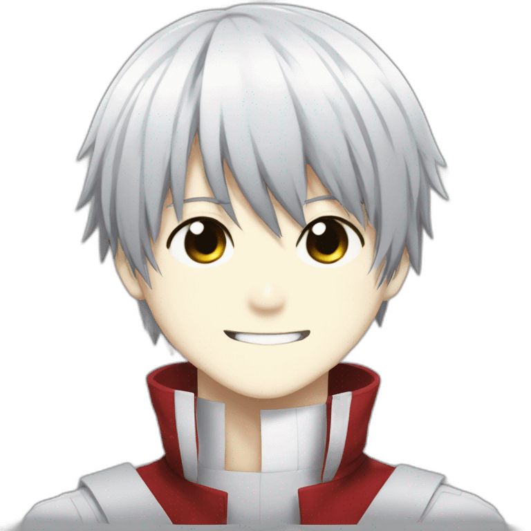 Ken Kaneki from anime Tokyo ghoul  emoji