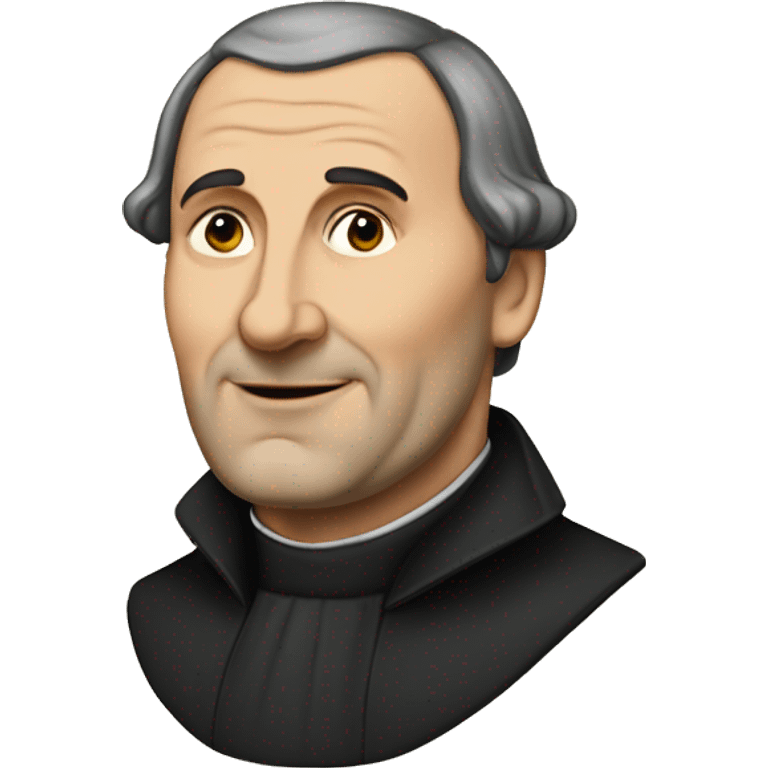 martin luther the protestant reformer  emoji