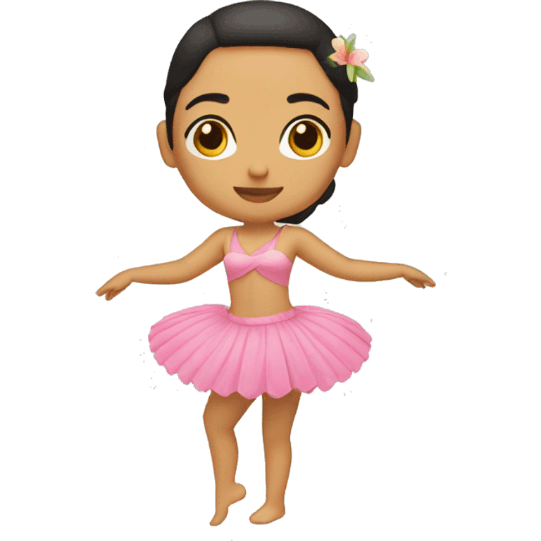 bailarina tahitiana emoji