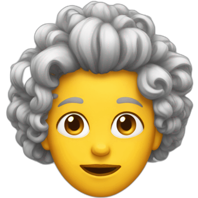 crazy hair mary emoji