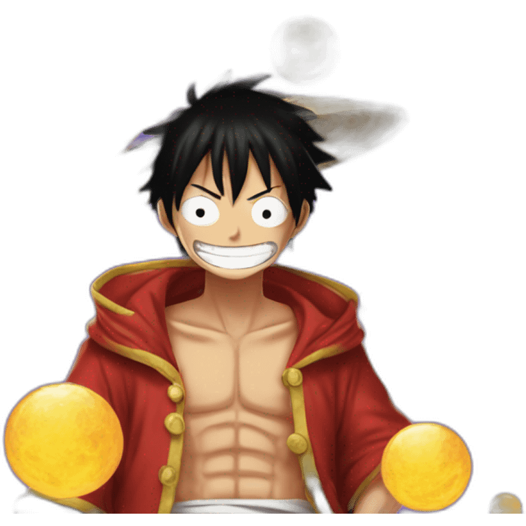 make me luffy with sun moons emoji