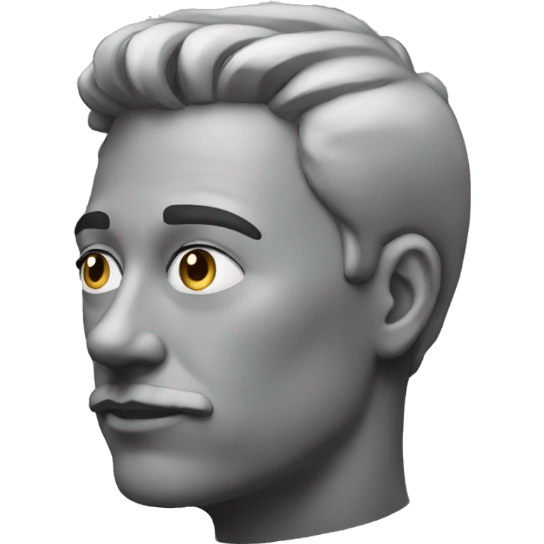 Man looking down emoji