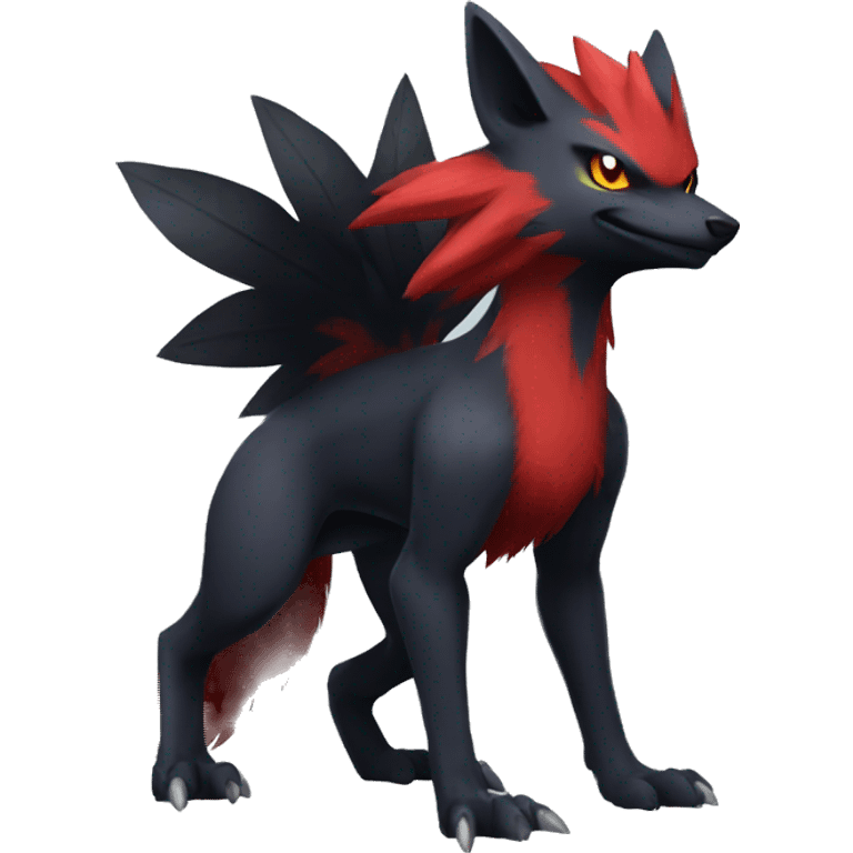 Nargacuga-Litten-Zoroark full body emoji