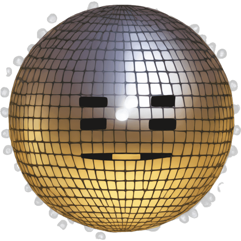 A disco ball emoji