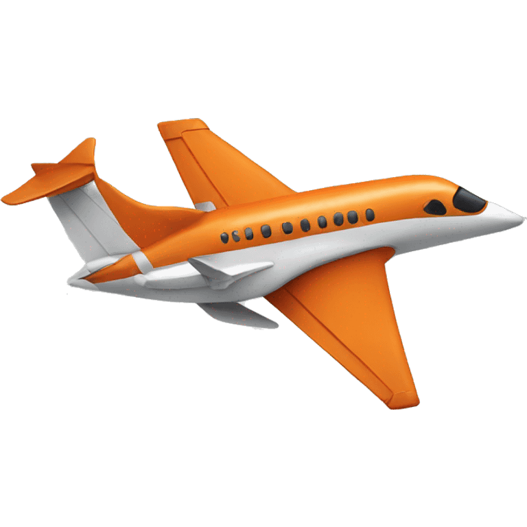 Fox on a jet emoji