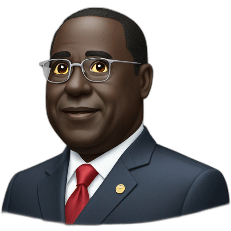 president Macky sall emoji