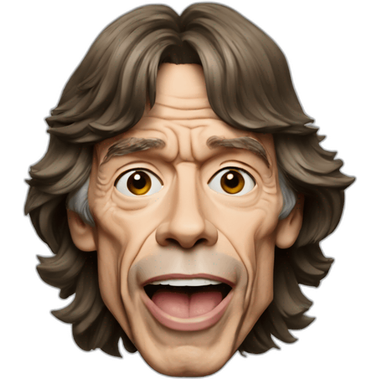 Mick Jagger emoji