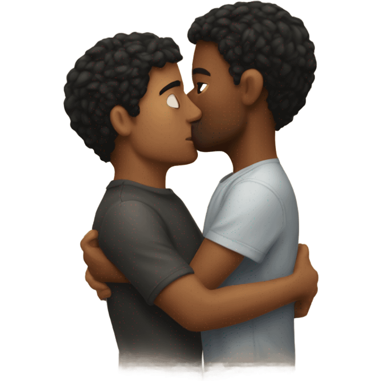 Kissing your boyfriend  emoji