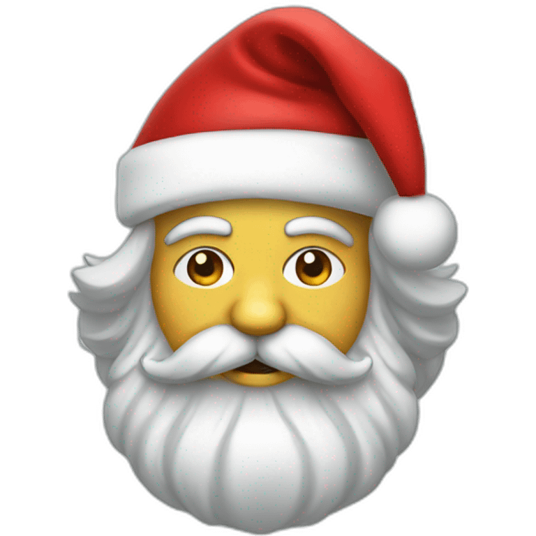 karl marx with a santa hat emoji