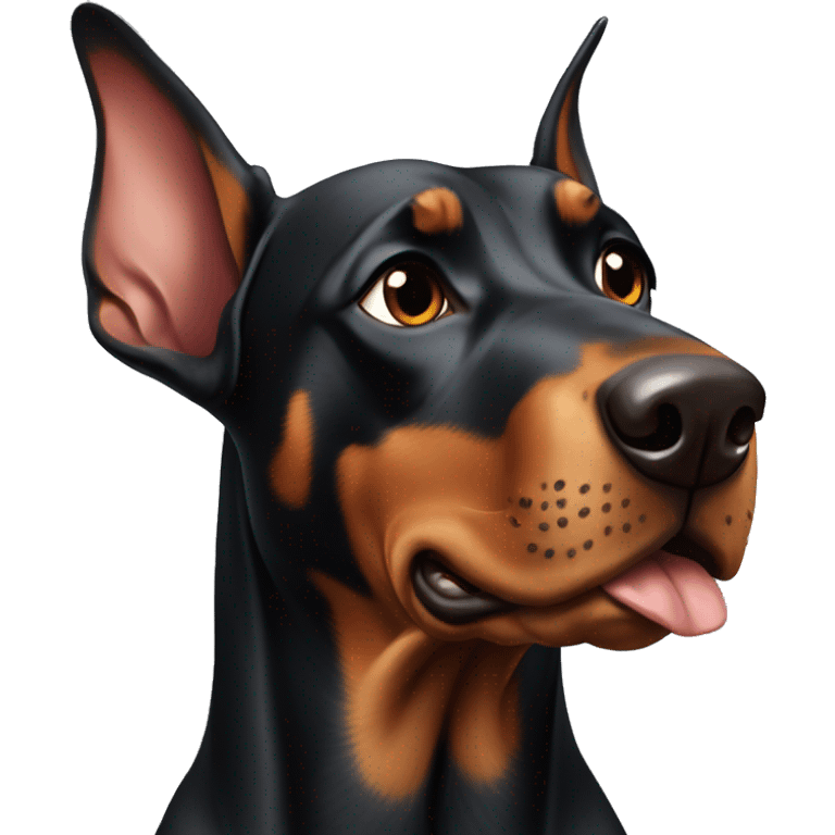 Doberman dog  emoji