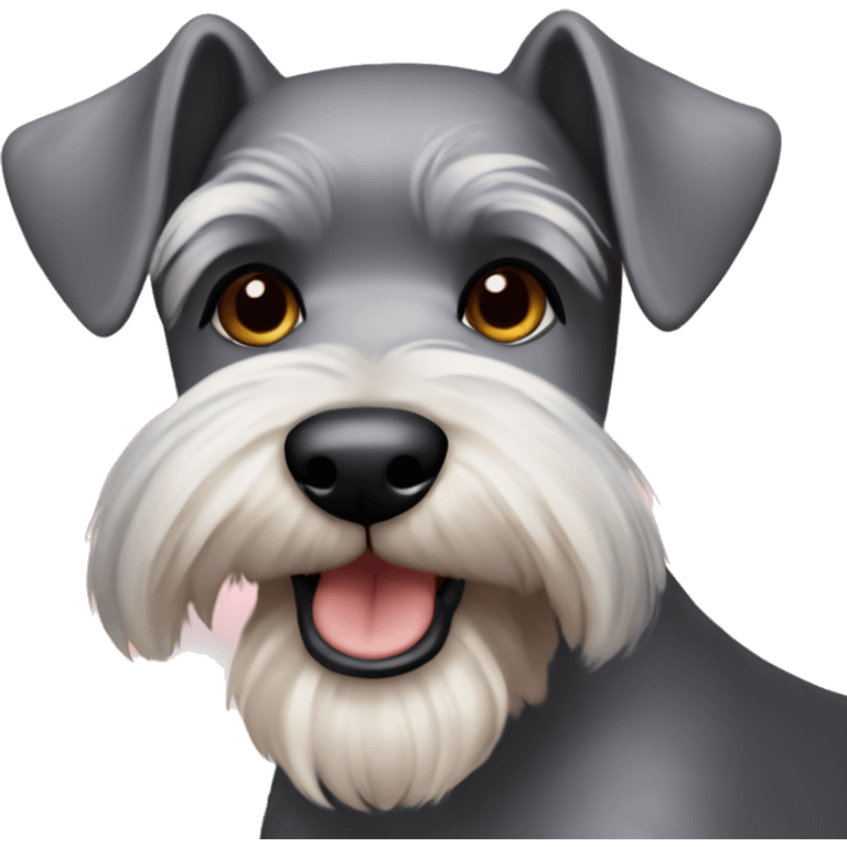 Miniature schnauzer  emoji