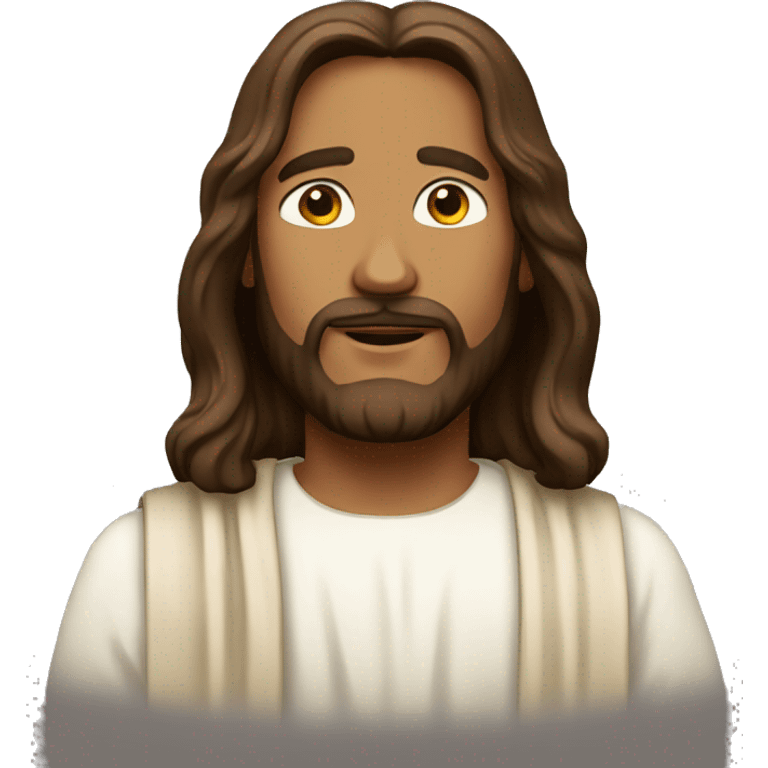 Jesus étonné emoji