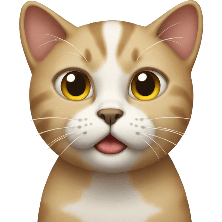 Cat sick emoji