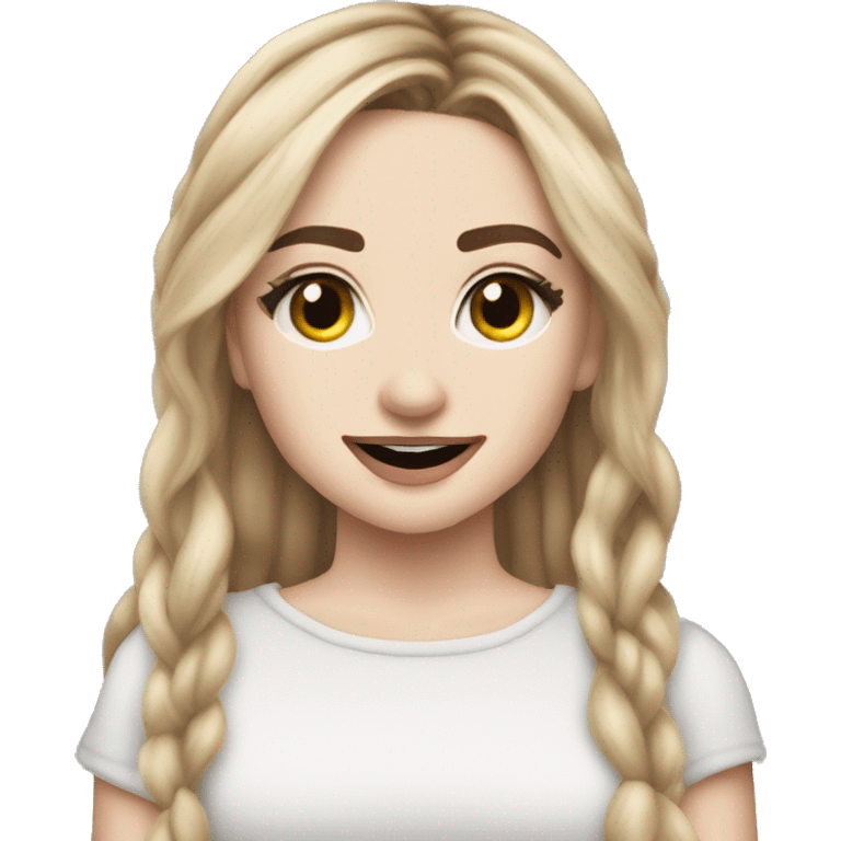 sabrina carpenter music video emoji