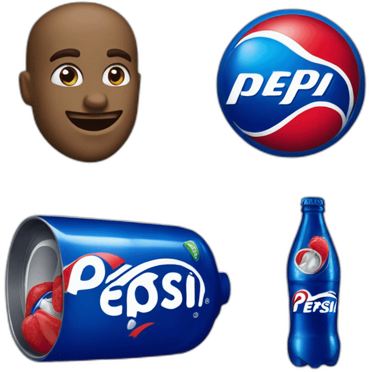 Pepsi logo 2016 pepsiman mascot emoji