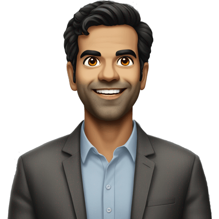 Bollywood actor rajkumar rao emoji