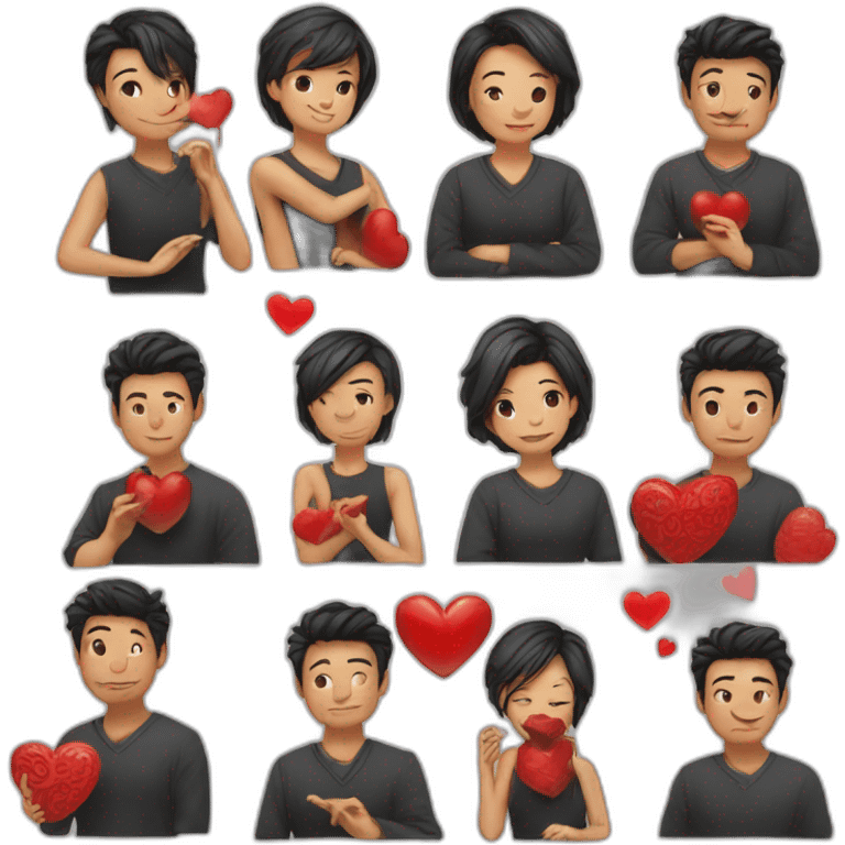 Love ❤️ enter 2chinois emoji