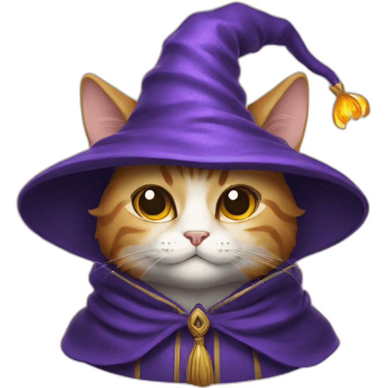 cat wizard emoji