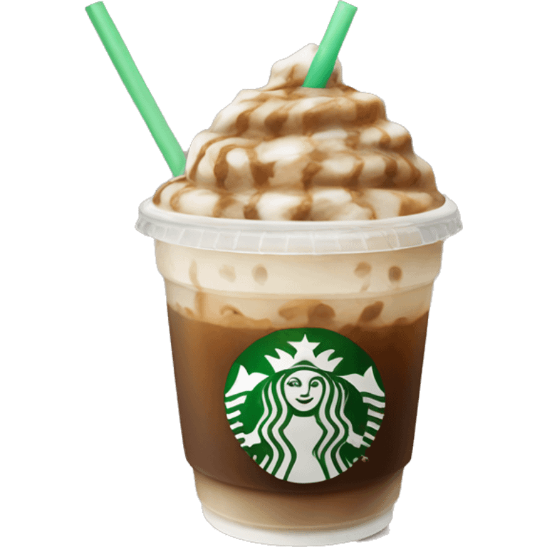 Starbucks iced coffee emoji