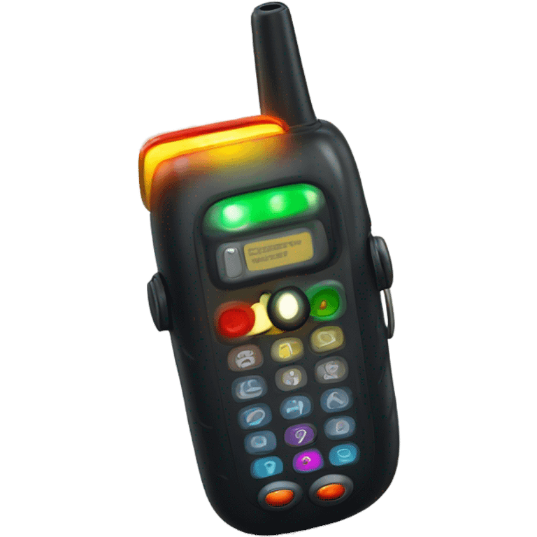 walkie-talkie hacker style emoji