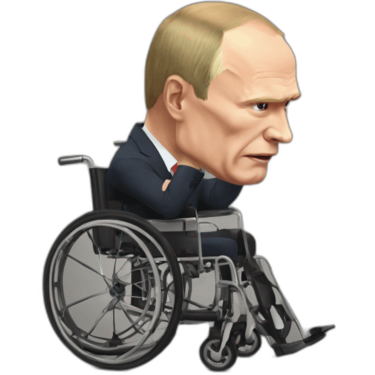 Angriest meat cube wheelchair vladimir putin emoji