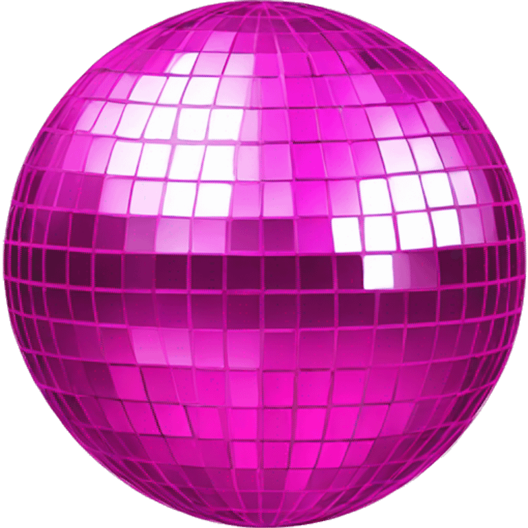 pink disco ball emoji