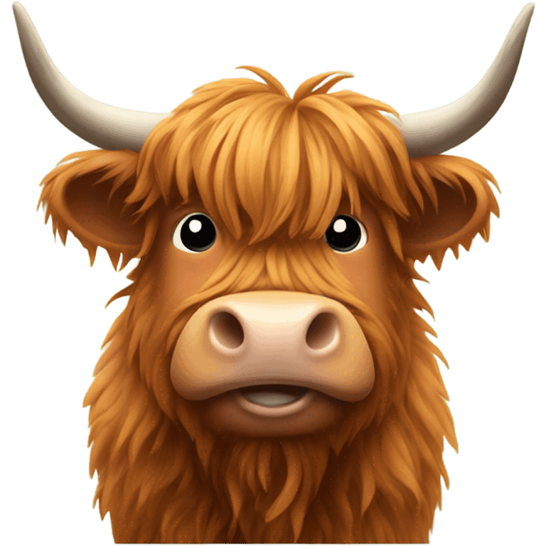 Highland cow emoji