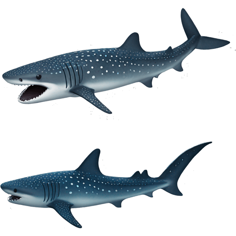 Whale shark emoji