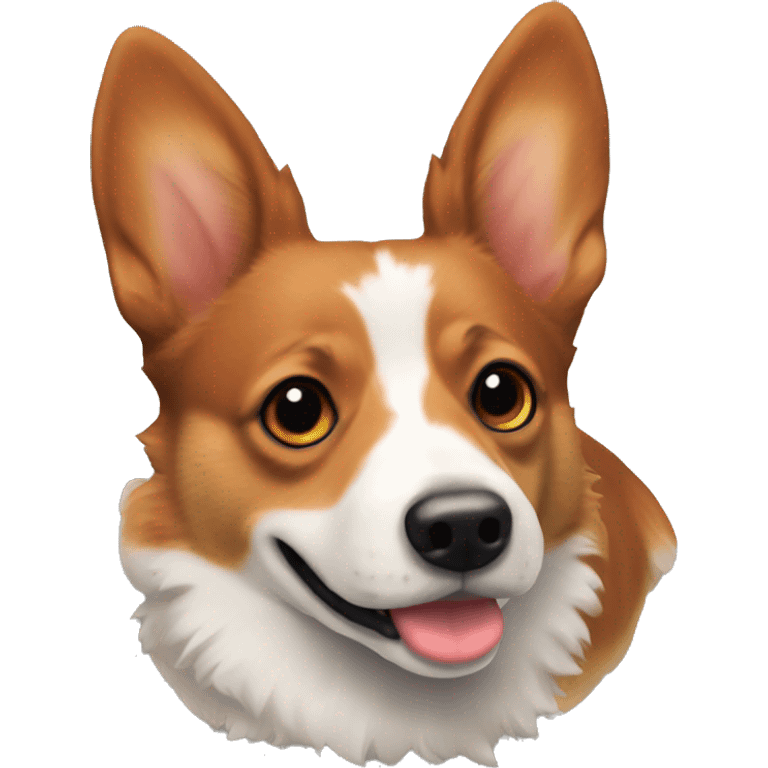 Red heeler corgi emoji