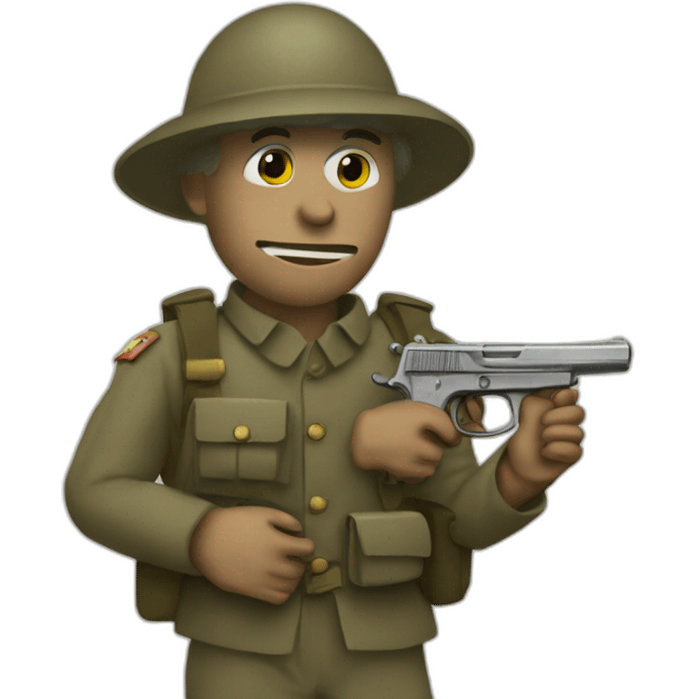 Somme with a money gun emoji