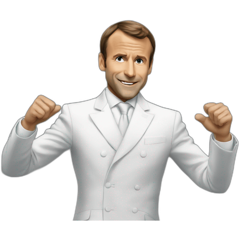 Macron qui dance emoji