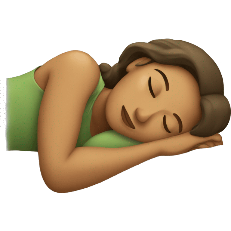 women sleeping emoji