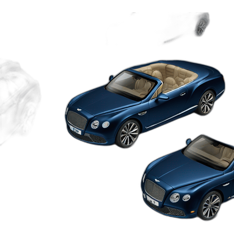 Bentley dark blue emoji